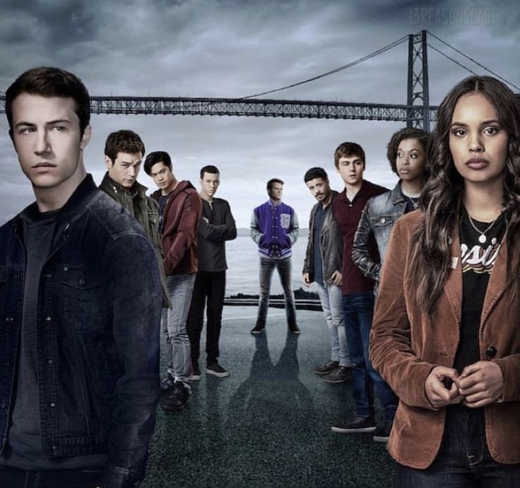 قصة ثلاثة عشر سببا فريق التمثيل