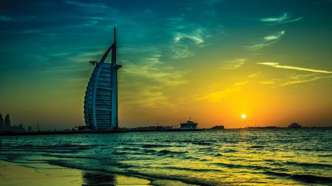 9 صور لا تصدق لغروب الشمس في دبي