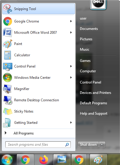 تصوير شاشة الكمبيوتر