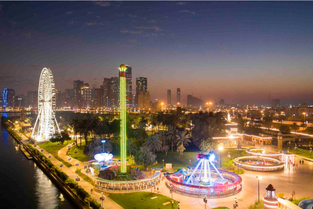 معلومات عن حدائق المنتزه في الشارقة