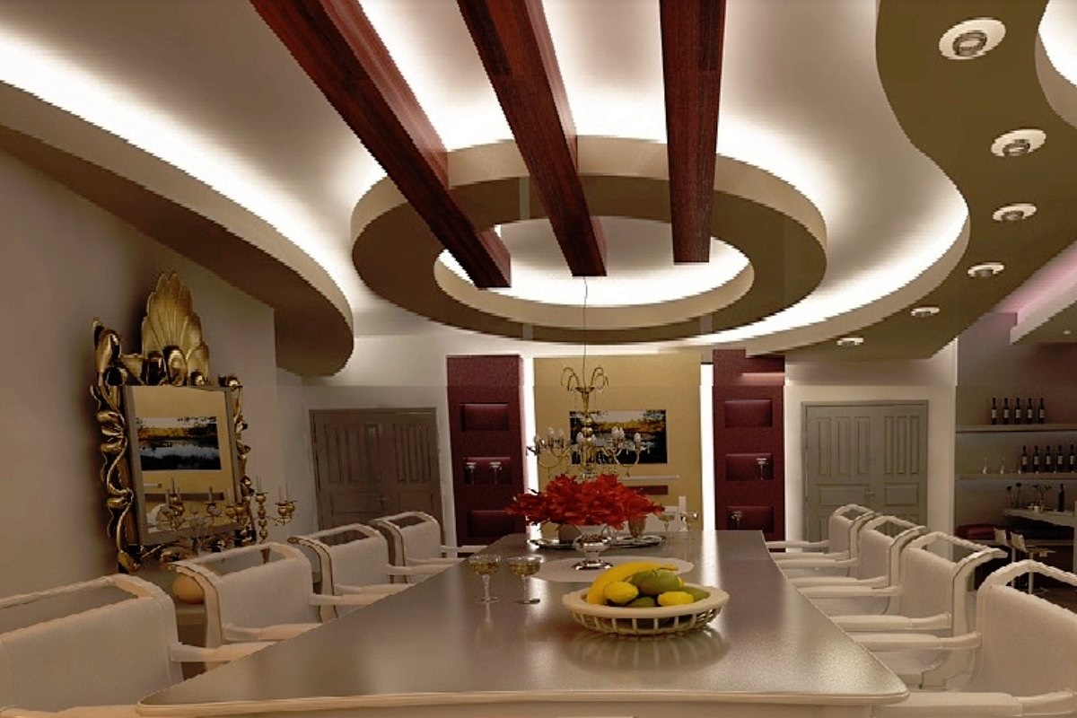 اسقف جبس بورد للصالات مستطيلة اسقف جبس بورد للصالات مستطيلة