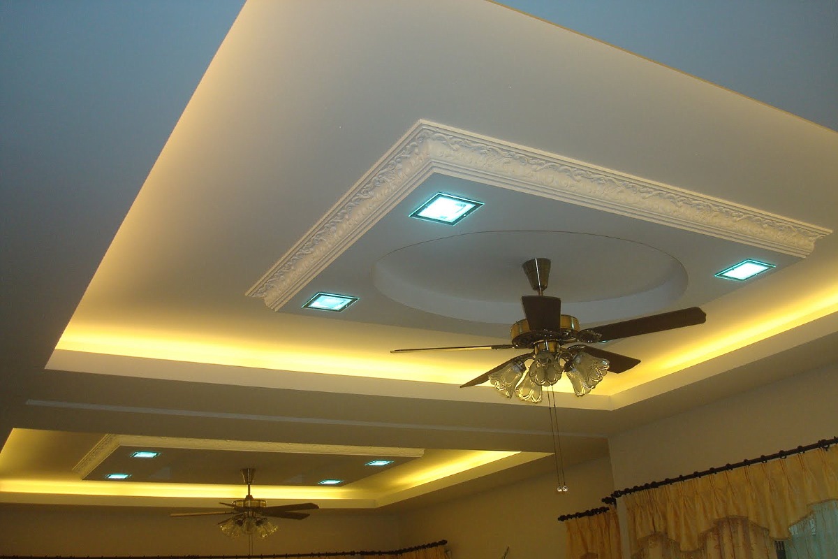 اسقف جبس بورد للصالات مستطيلة اسقف جبس بورد للصالات مستطيلة