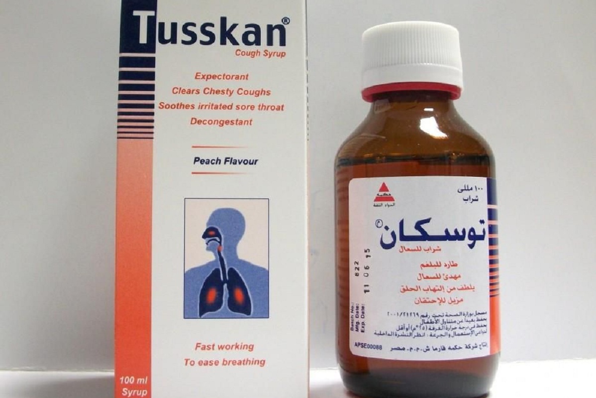 دواعي استعمال توسكان Tusskan واهم التحذيرات