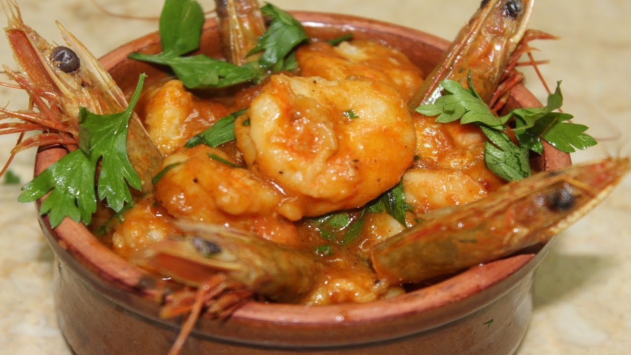 طريقة عمل طاجن الجمبري في البيت مثل المطاعم