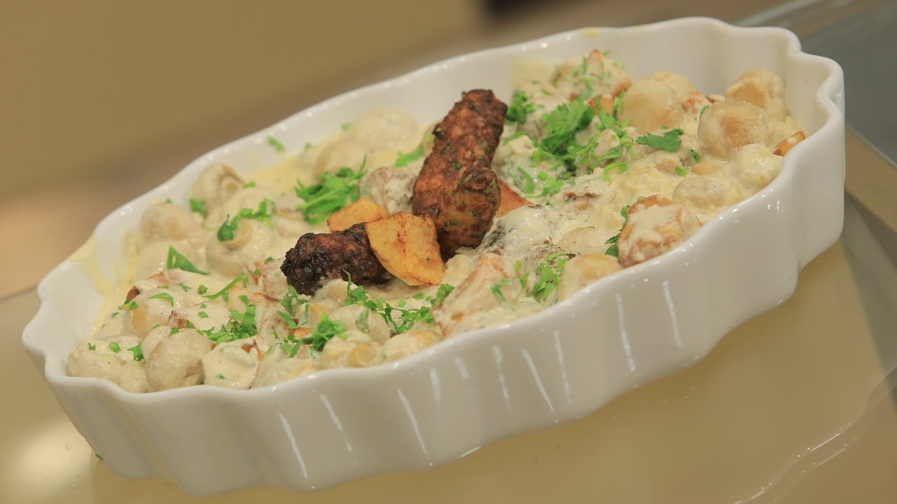 طريقة عمل كفتة الدجاج بالطحينة