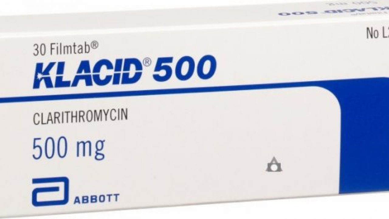 فيما يستخدم المضادي الحيوي klacid 500 mg كلاسيد