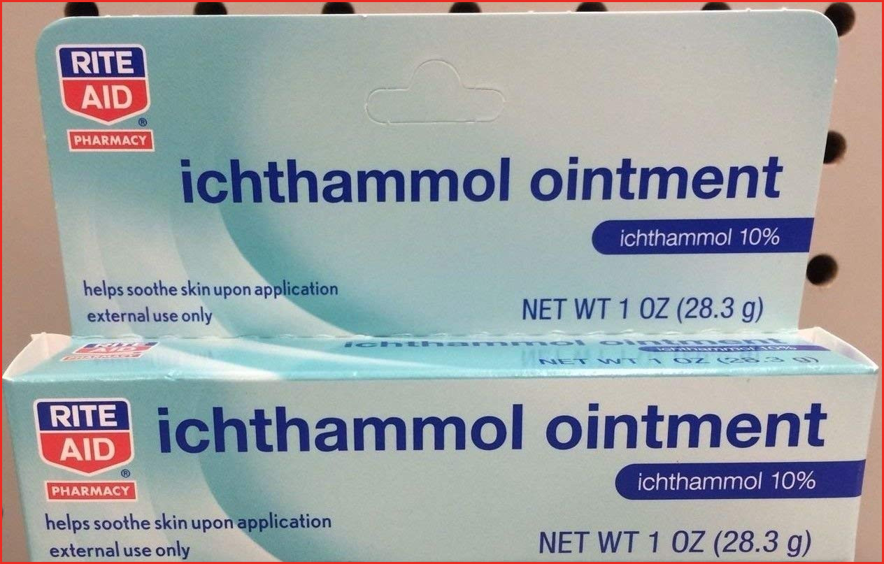 دواعي استخدام مرهم إكثامول Ichthammol Ointment