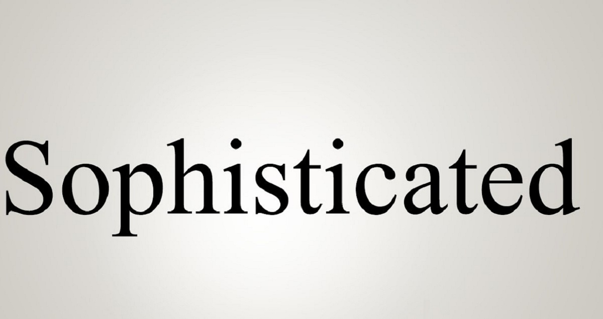 معنى sophisticated
