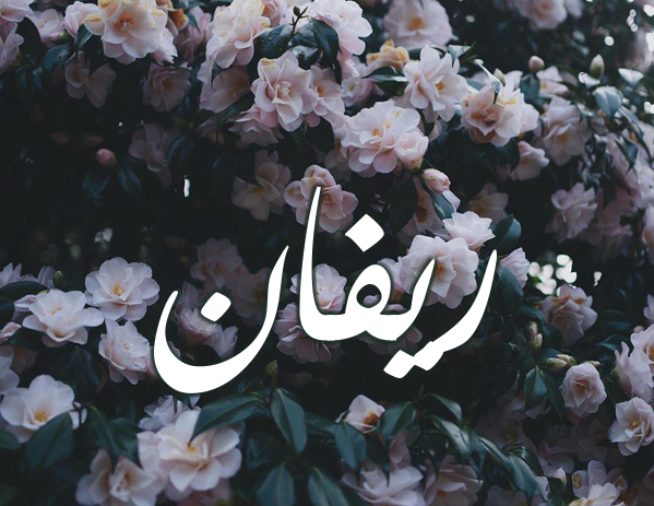 اسم ريفان بالورود اسم ريفان بالورود