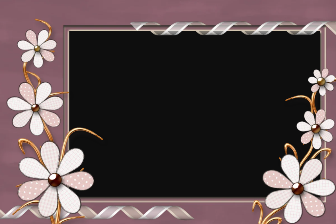 سكرابز ورد بخلفية سوداء سكرابز اطار ورد