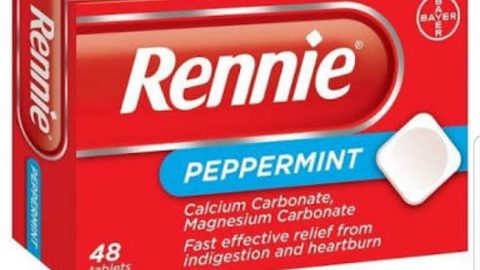 معلومات عن دواء حرقة المعدة ريني Rennie لعلاج الحموضة