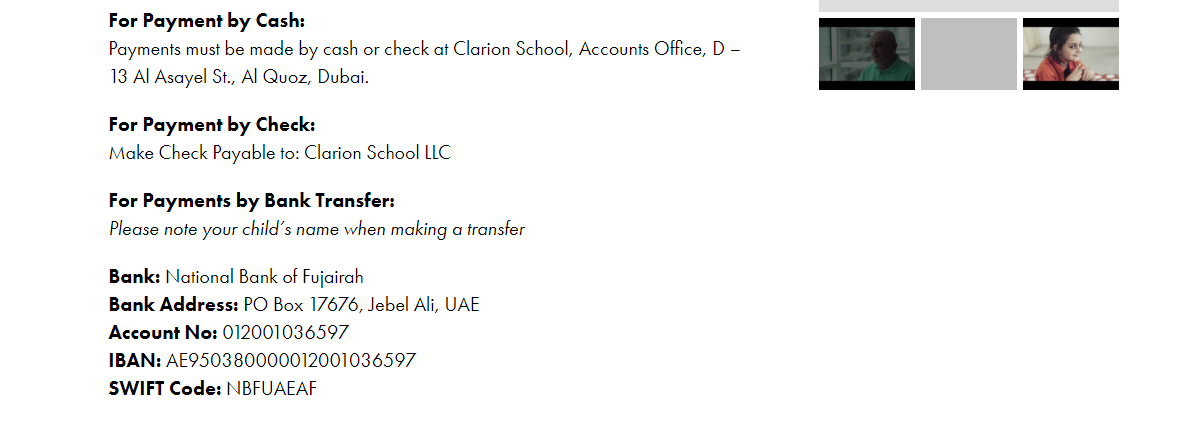 رسوم مدرسة كلاريون دبي رسوم مدرسة كلاريون دبي