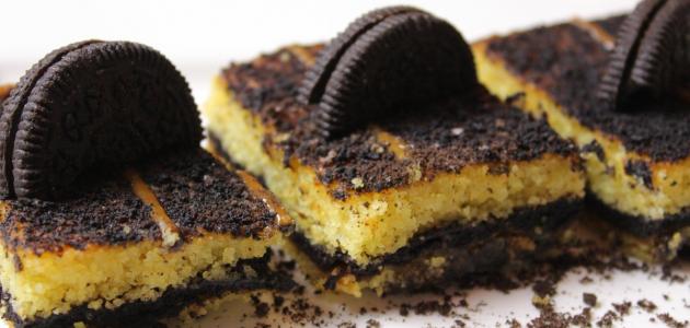 طريقة عمل بسبوسة الأوريو