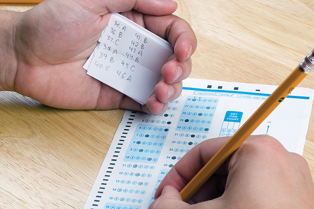 قصة تسبب فيها الغش الحاق الضرر بالفرد والمجتمع