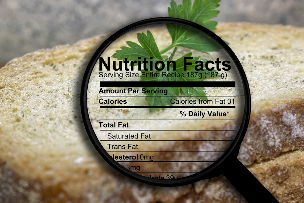 كيف أحسب القيمة الغذائية لكل شيء