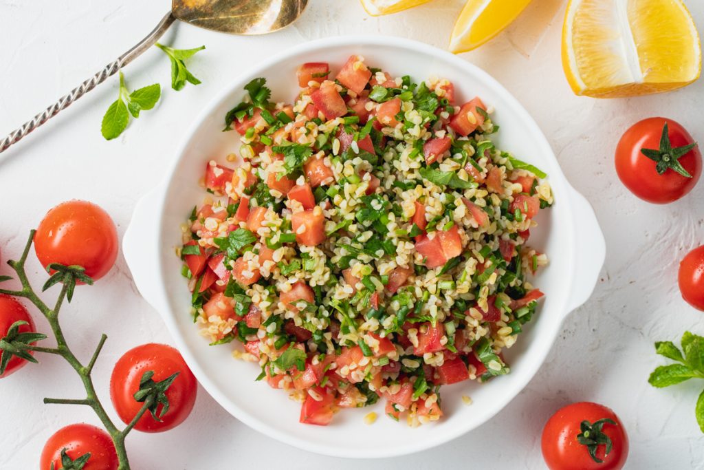 سلطة البرغل سلطة البرغل