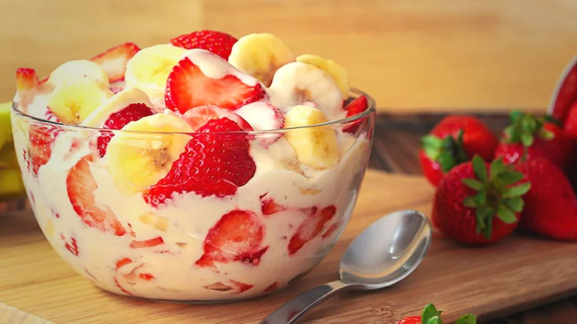 زبادي بالفواكه زبادي بالفواكه