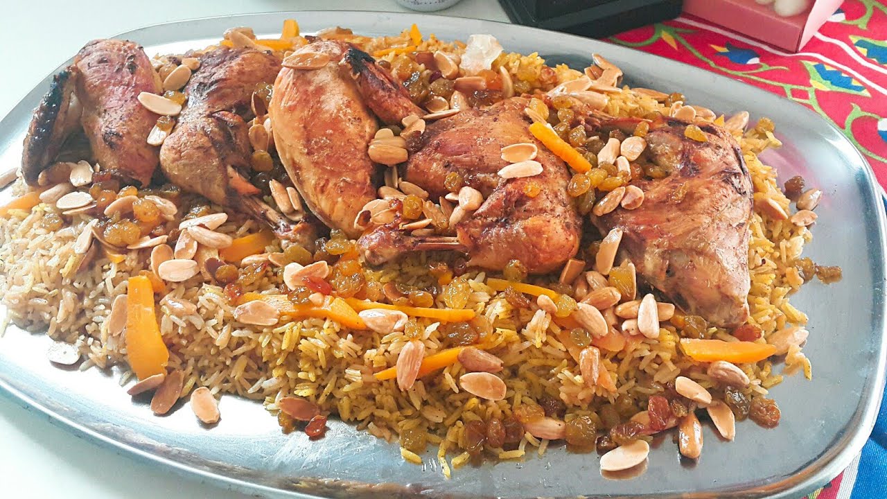 طريقة الرز البخاري الأفغاني طريقة الرز البخاري الأفغاني