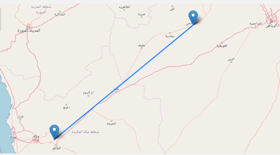 كم تبعد الدوادمي عن الطائف كم تبعد الدوادمي عن الطائف