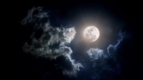 هل القمر يستمد نوره من الشمس