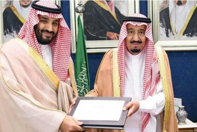 صورالملك سلمان ومحمد بن سلمان صورالملك سلمان ومحمد بن سلمان