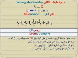 تفاعلات هاليدات الألكيل تفاعلات هاليدات الألكيل