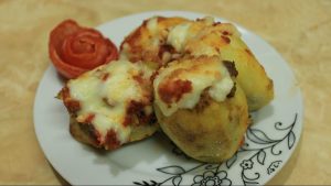 لحم مفروم بالبطاطس لحم مفروم بالبطاطس