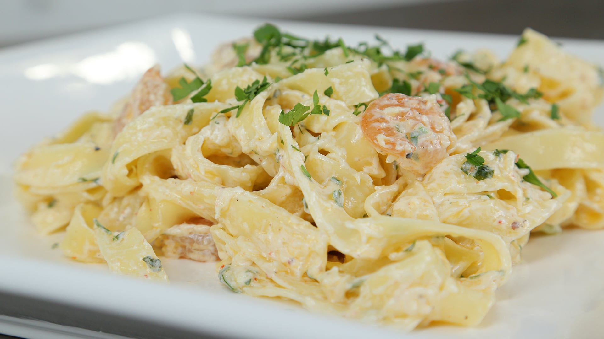 طريقة عمل الفوتشيني بالجمبري طريقة عمل الفوتشيني بالجمبري