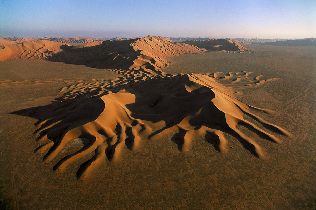 تغطي المناطق الرملية ثلث مساحة المملكة العربية السعودية