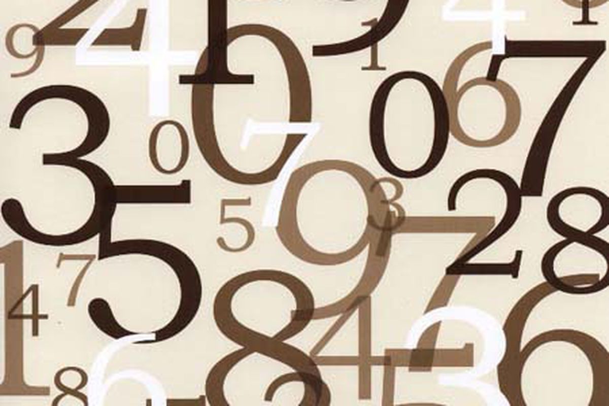 عدد حقيقي اذا قسمناه على نفسه كان الناتج ضعفه