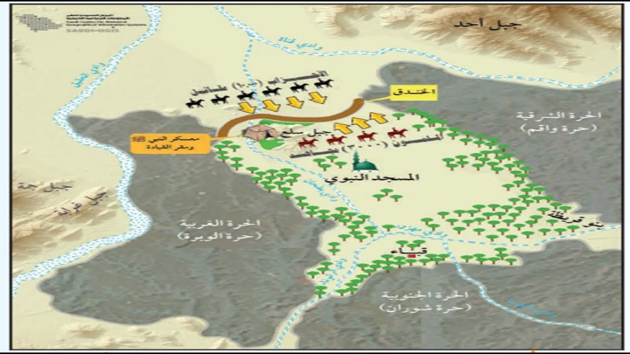 ما الاسم الاخر ليوم الخندق وما سبب التسمية