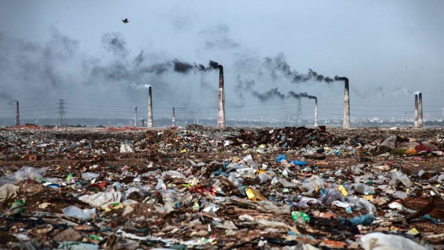 تعبير عن التلوث البيئي للسنة الثالثة متوسط