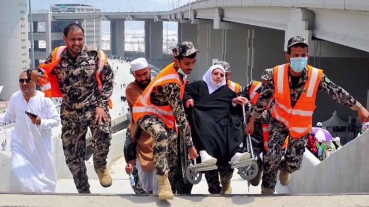 جهود رجال الأمن في الحج