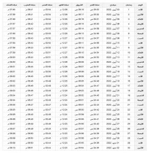 كم باقي على رمضان 1443