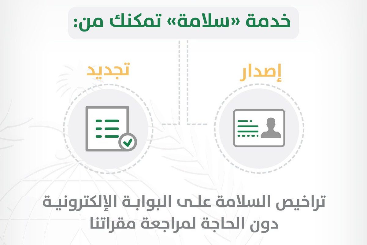 رابط التسجيل في خدمة سلامة عبر بوابة الدفاع المدني
