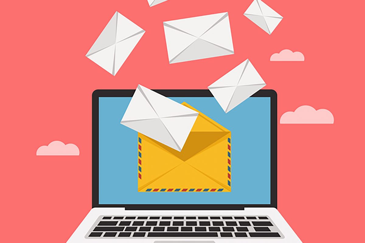 بحث عن البريد الالكتروني