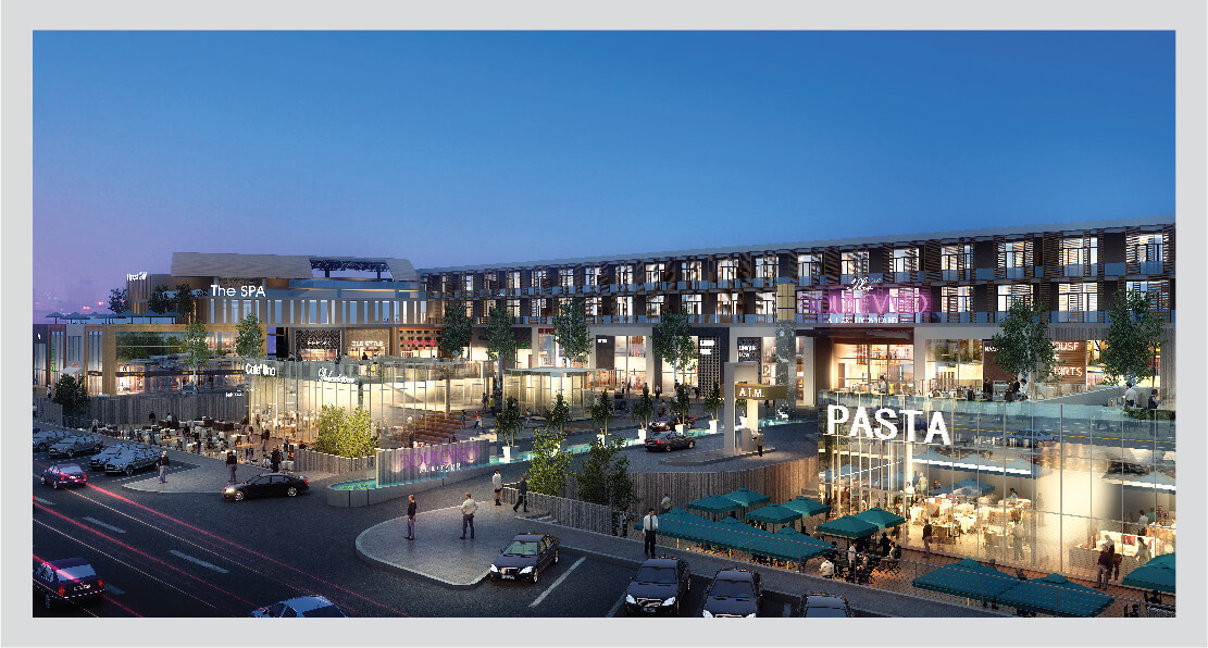 خريطة البوليفارد مسارات الدخول والخروج