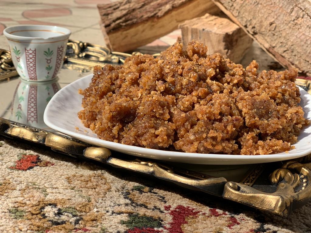 طريقة الحنيني بالتمر سريعة وسهلة