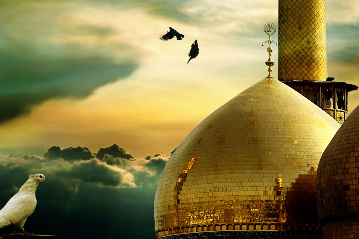 حديث الرسول عن الغبار