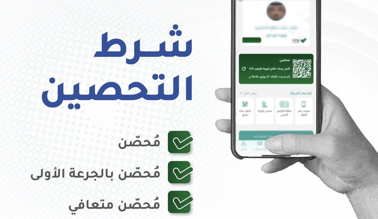 هل تم الغاء اشتراط التحصين في السعودية