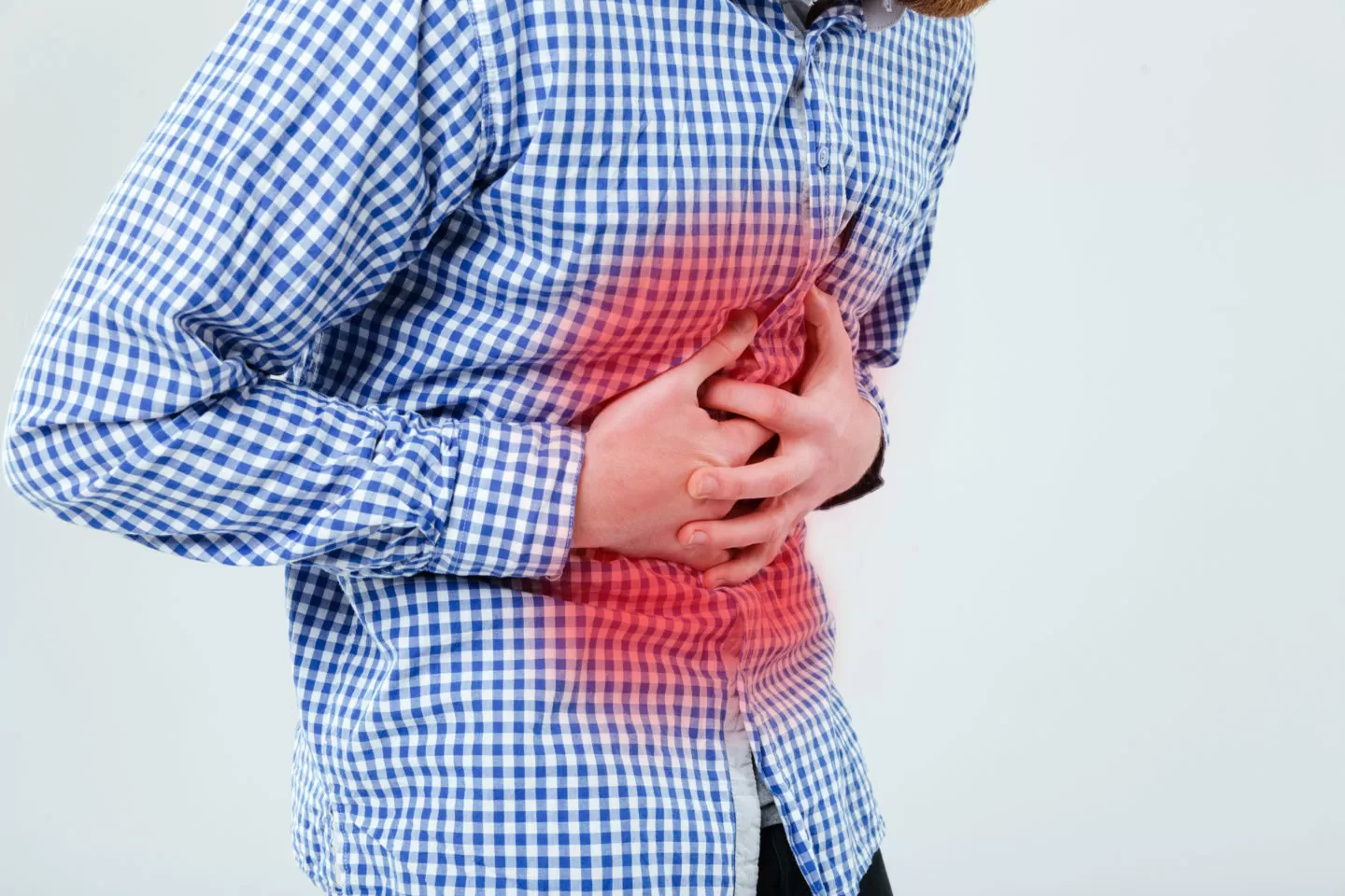 ألم أعلى البطن جهة اليمين أسفل القفص الصدري