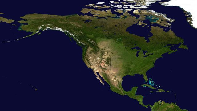 جغرافية قارة أمريكا الشمالية - موسوعة