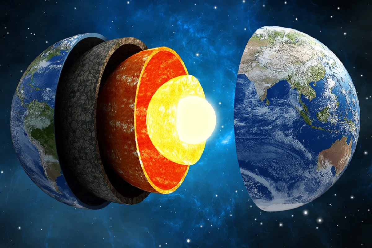 بحث عن طبقات الأرض