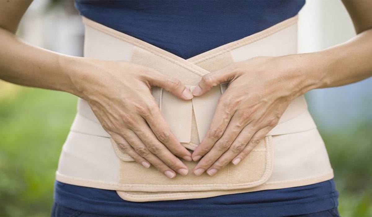 فوائد ربط البطن بعد التمريخ