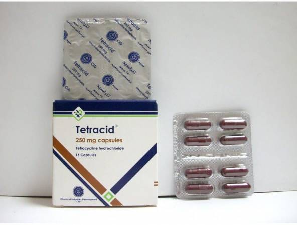 دواعي استعمال مضاد حيوي تيتراسيد Tetracid