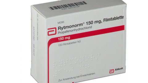 دواعي استعمال ريتمونورم لعلاج عدم انتظام ضربات القلب Rytmonorm