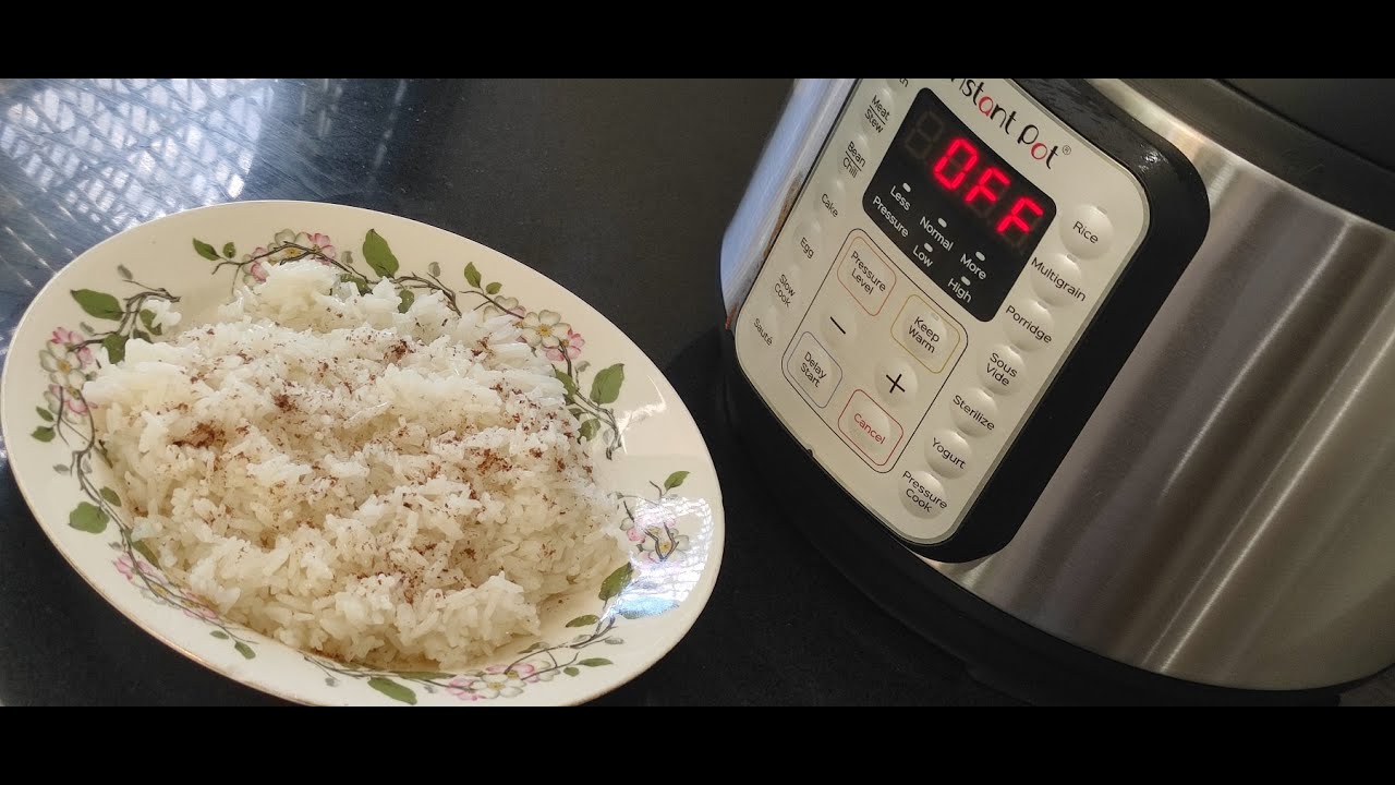 كم يحتاج الرز في قدر الضغط
