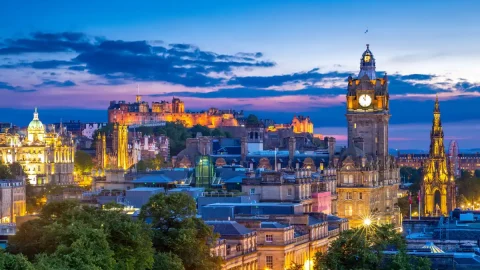 ما هي عاصمة إسكتلندا وأهم معالمها السياحية