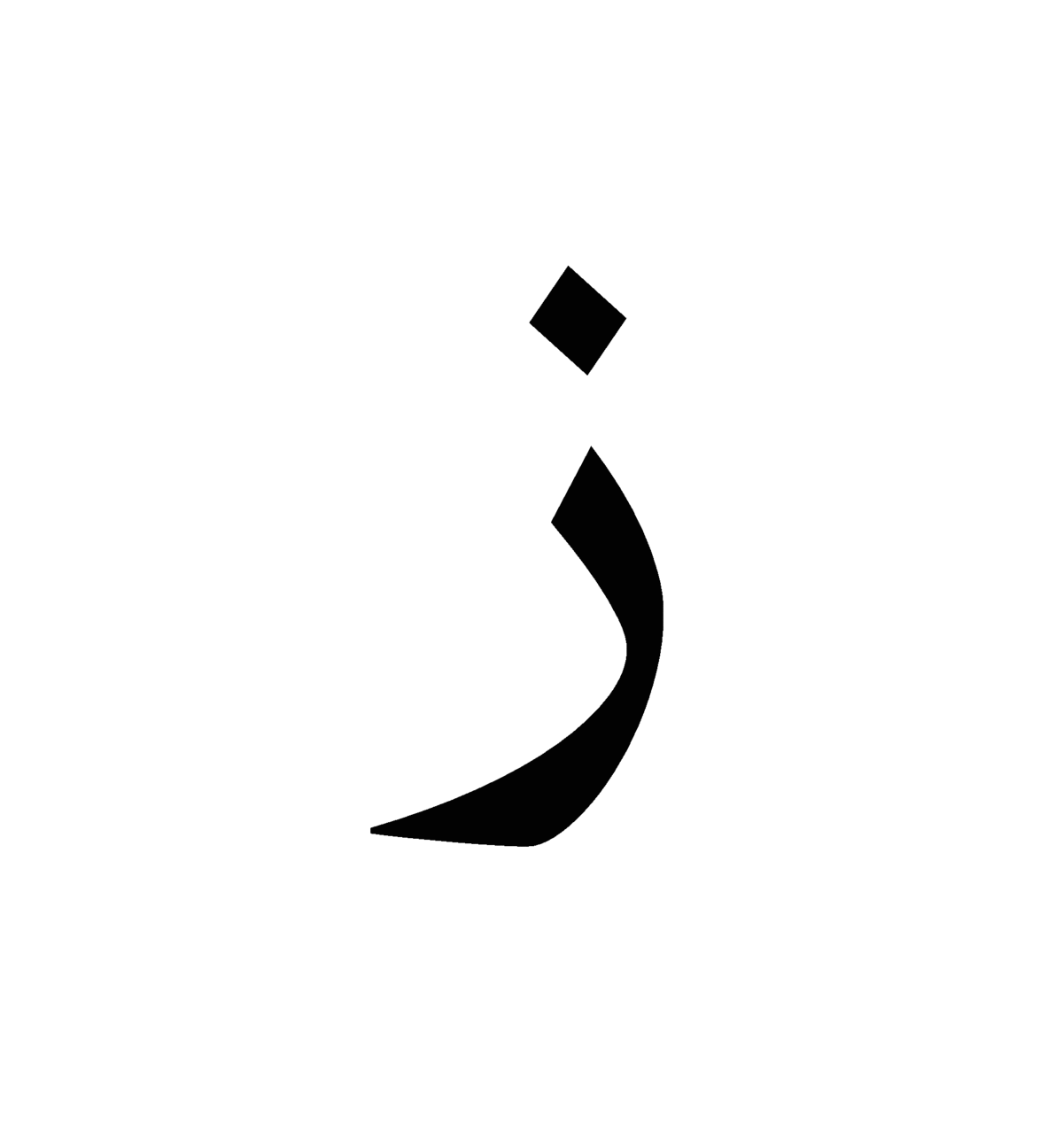 جماد بحرف الزاء